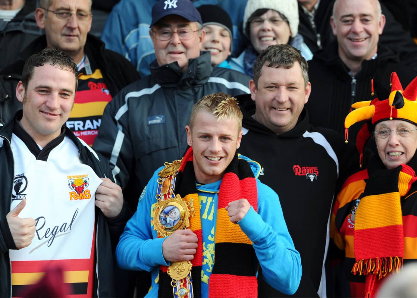 2010 - Dewsbury v Featherstone - Gary Sykes dewsbury british title holder